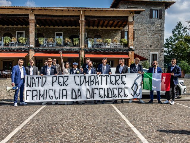 Il matrimonio di Fabiano e Valeria a Sale Marasino, Brescia 159