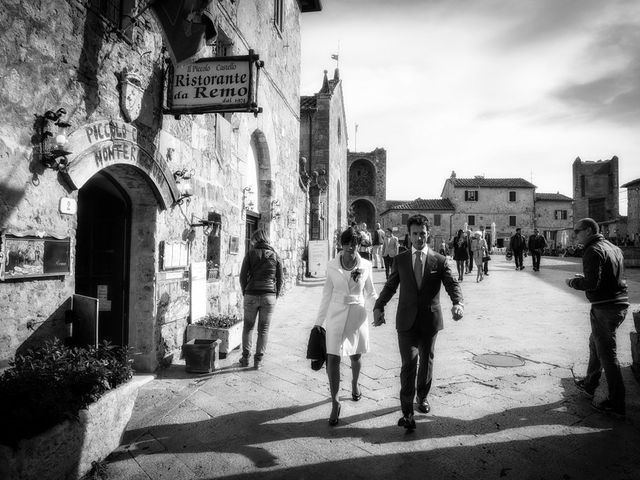 Il matrimonio di Mauro e Cecilia a Monteriggioni, Siena 31