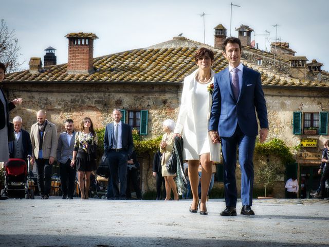 Il matrimonio di Mauro e Cecilia a Monteriggioni, Siena 35