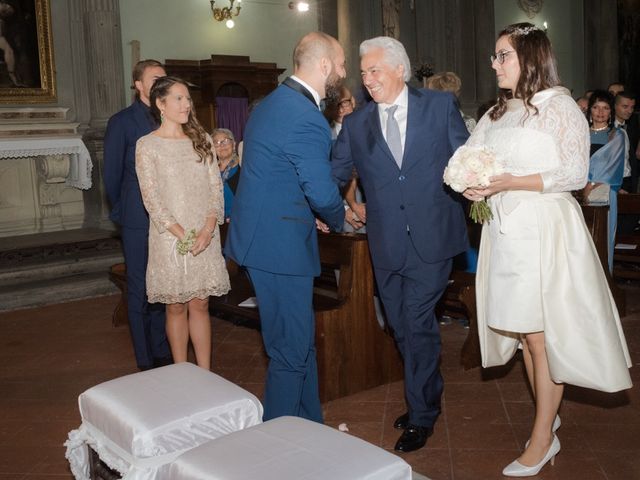 Il matrimonio di Massimiliano e Clizia a Fucecchio, Firenze 33