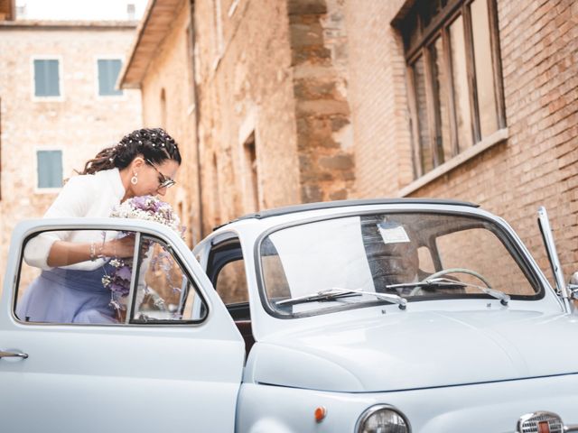 Il matrimonio di Simone e Elisa a Montalcino, Siena 24