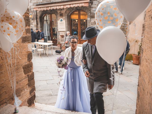 Il matrimonio di Simone e Elisa a Montalcino, Siena 27