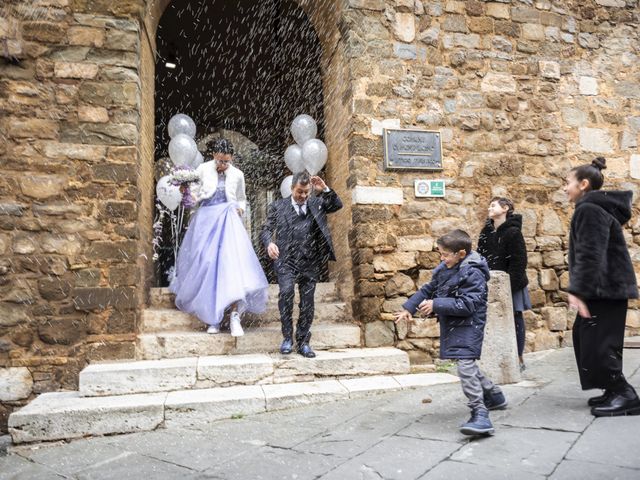 Il matrimonio di Simone e Elisa a Montalcino, Siena 34