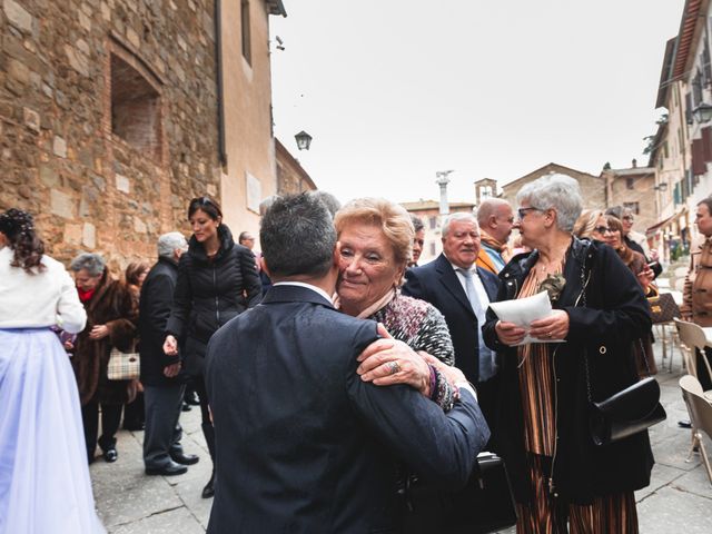 Il matrimonio di Simone e Elisa a Montalcino, Siena 37