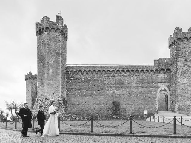 Il matrimonio di Simone e Elisa a Montalcino, Siena 42