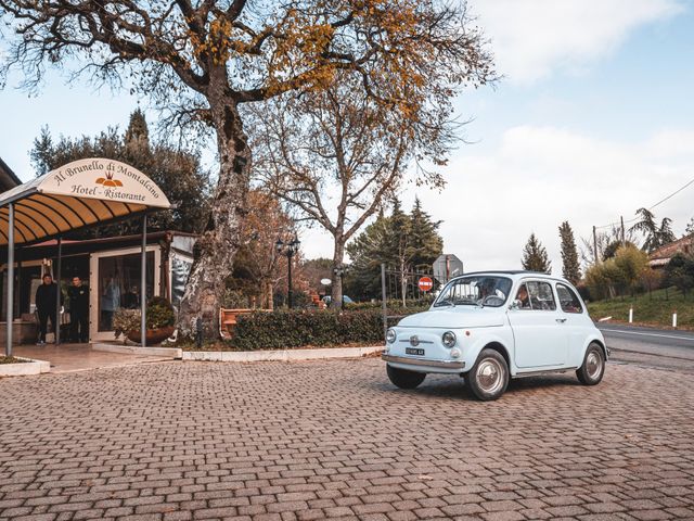 Il matrimonio di Simone e Elisa a Montalcino, Siena 46