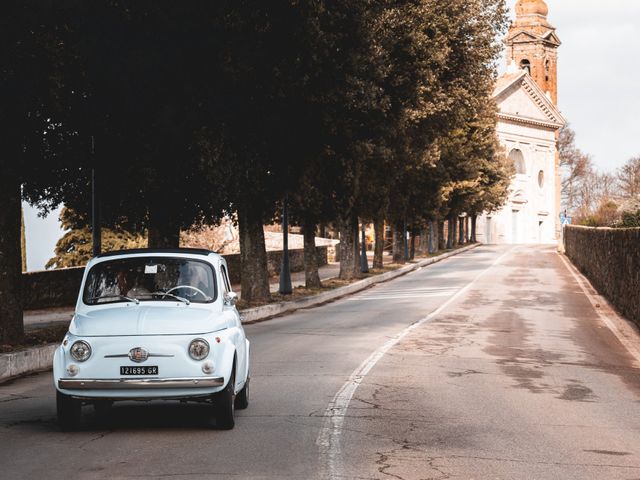 Il matrimonio di Simone e Elisa a Montalcino, Siena 84