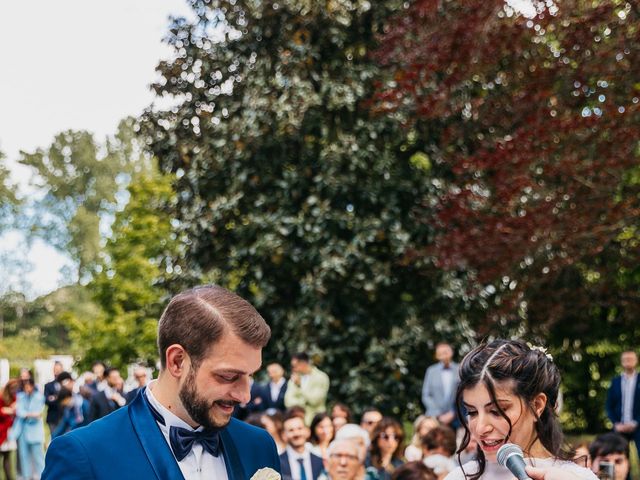 Il matrimonio di Mattia e Lara a Moscazzano, Cremona 34