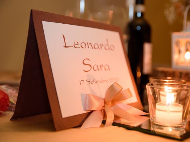 Il matrimonio di Leonardo e Sara a Bucine, Arezzo 43