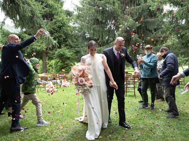 Il matrimonio di Mattia e Giulia a Santa Maria Hoè, Lecco 57