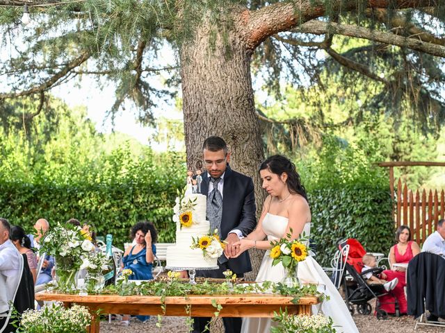 Il matrimonio di Azzurra e Giovanni a Rignano Flaminio, Roma 39