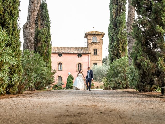 Il matrimonio di Azzurra e Giovanni a Rignano Flaminio, Roma 40