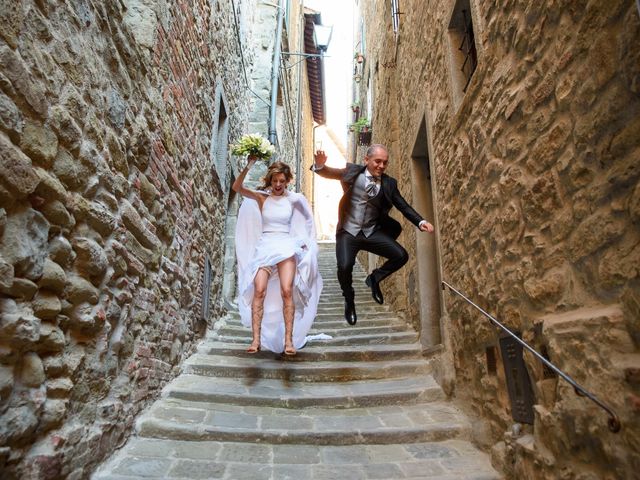 Il matrimonio di Mario e Rachele a Cortona, Arezzo 40