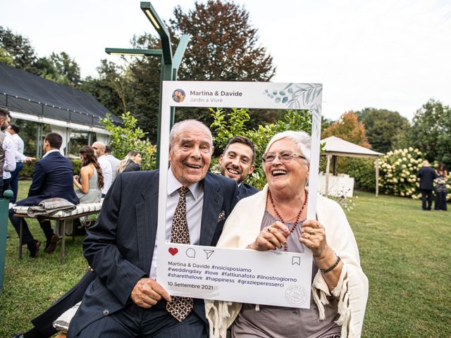 Il matrimonio di Davide e Martina a Castelletto sopra Ticino, Novara 140