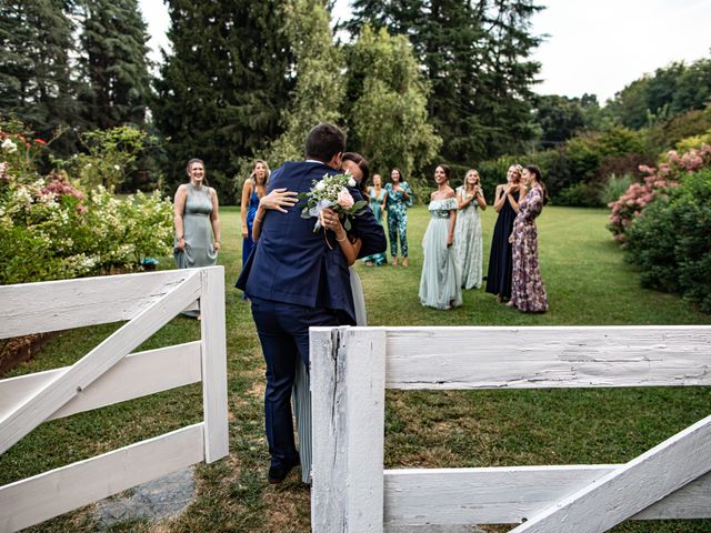 Il matrimonio di Davide e Martina a Castelletto sopra Ticino, Novara 142