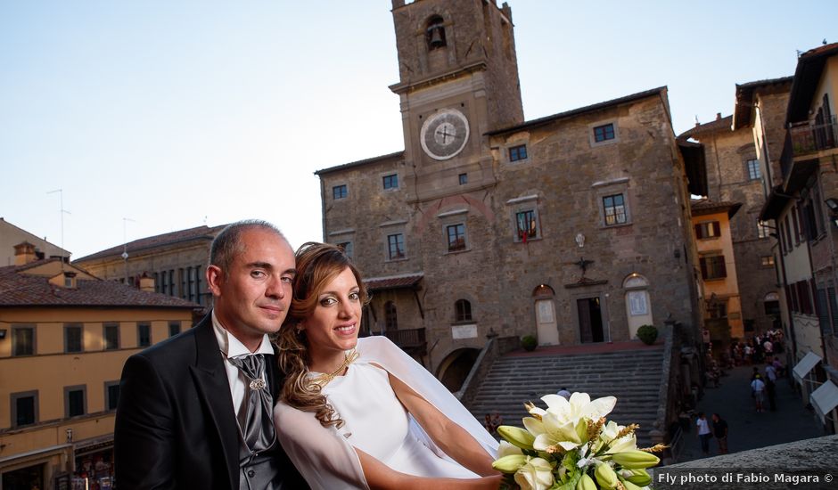 Il matrimonio di Mario e Rachele a Cortona, Arezzo
