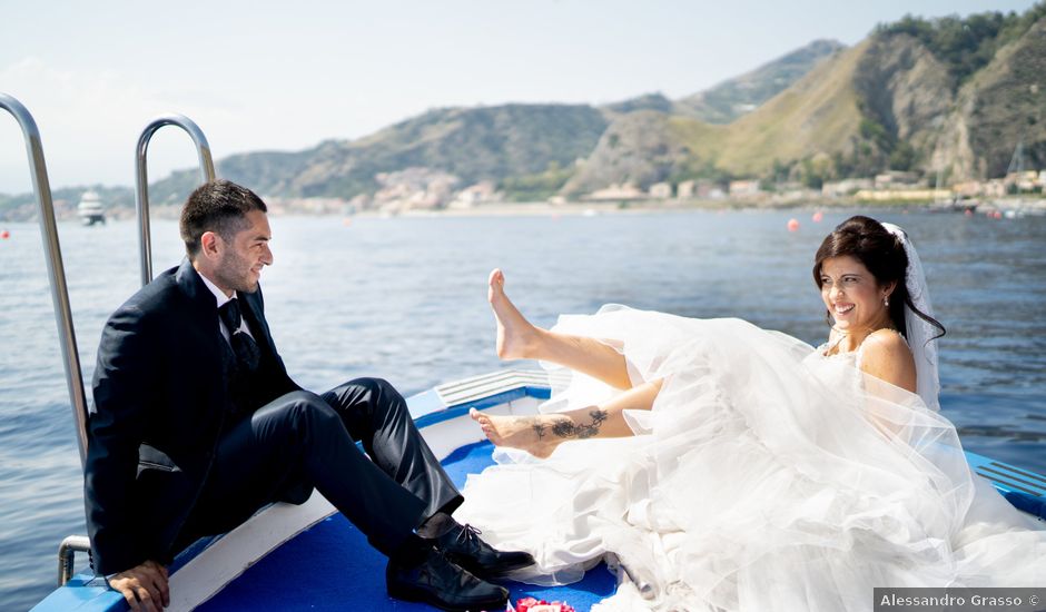 Il matrimonio di Giusy e Nino a Giardini-Naxos, Messina