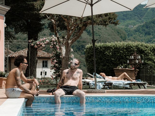 Il matrimonio di Brandon e Jessica a Bagni di Lucca, Lucca 9