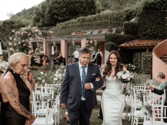 Il matrimonio di Brandon e Jessica a Bagni di Lucca, Lucca 37