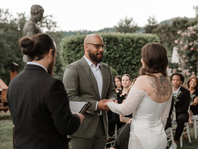 Il matrimonio di Brandon e Jessica a Bagni di Lucca, Lucca 43