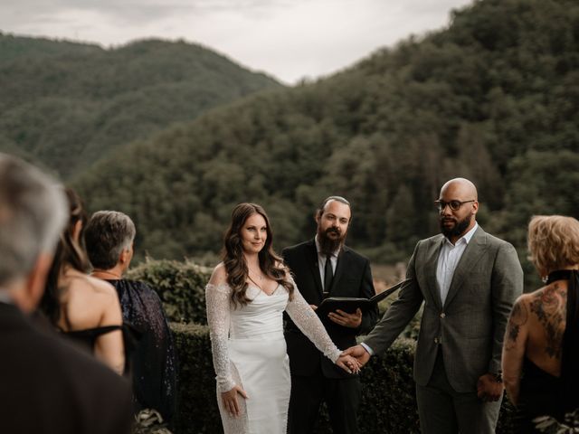 Il matrimonio di Brandon e Jessica a Bagni di Lucca, Lucca 48