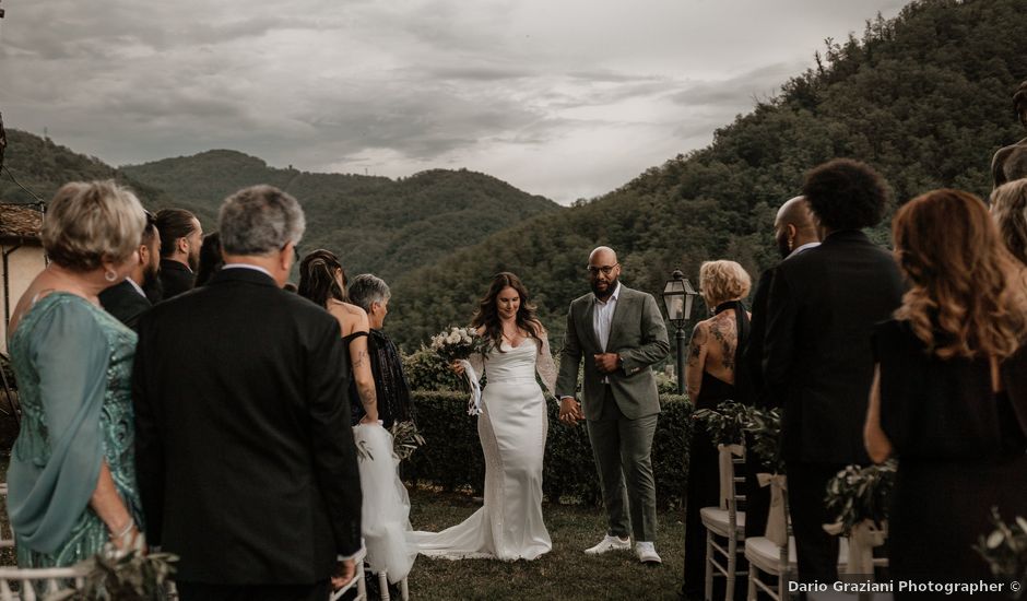 Il matrimonio di Brandon e Jessica a Bagni di Lucca, Lucca