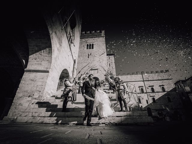 Il matrimonio di Martia e Gianmarco a Todi, Perugia 15