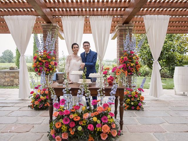 Il matrimonio di Davide e Federica a Rezzato, Brescia 57