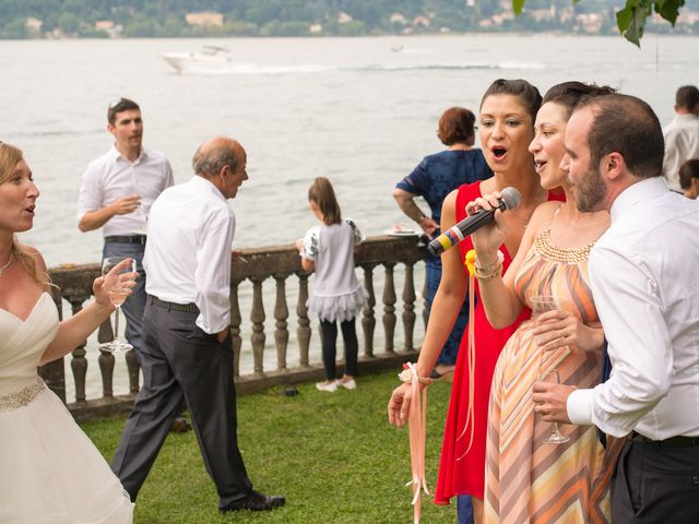 Il matrimonio di Matteo e Camilla a Angera, Varese 68