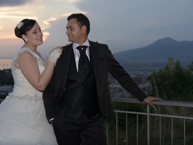 Il matrimonio di Maria e Pasquale a Pompei, Napoli 13