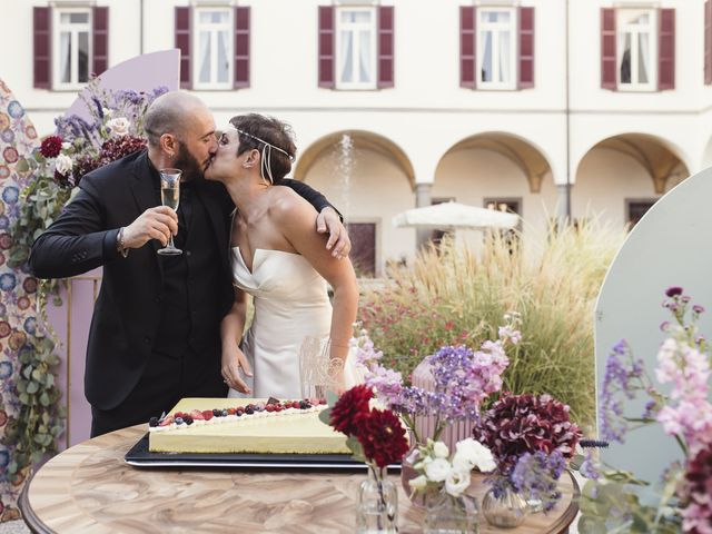 Il matrimonio di Mattia e Elisabetta a Calcinate, Bergamo 45