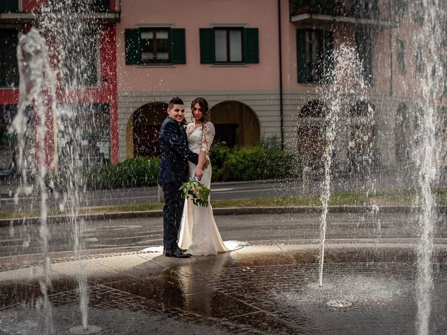 Il matrimonio di Nicholas e Stefania a Besozzo, Varese 41