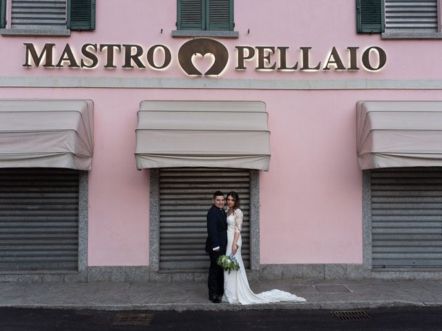 Il matrimonio di Nicholas e Stefania a Besozzo, Varese 43