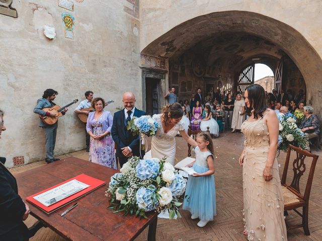 Il matrimonio di Francesco e Irina a Certaldo, Firenze 34