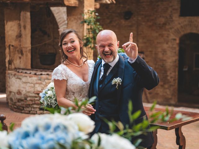 Il matrimonio di Francesco e Irina a Certaldo, Firenze 41