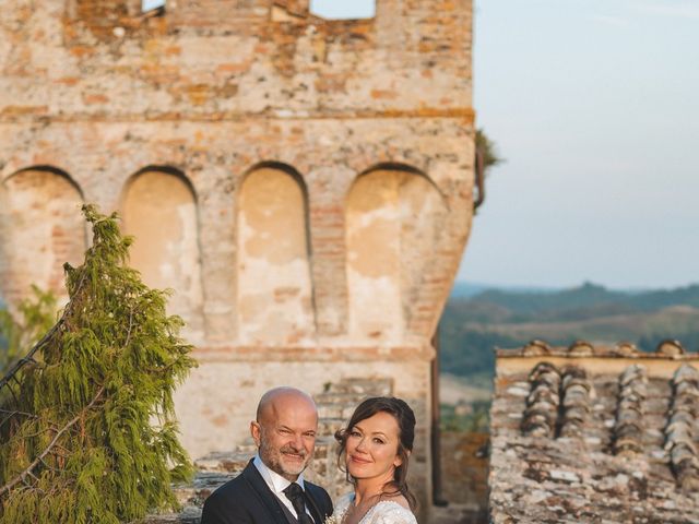 Il matrimonio di Francesco e Irina a Certaldo, Firenze 54