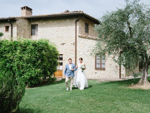 Il matrimonio di Nils e Kerstin a Bibbiano , Siena 18