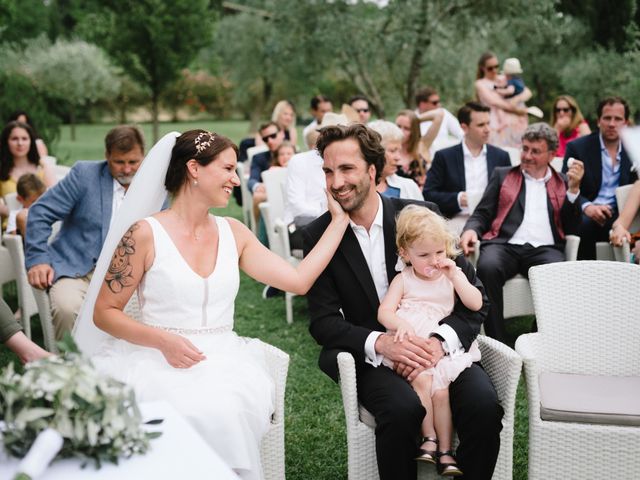 Il matrimonio di Nils e Kerstin a Bibbiano , Siena 26