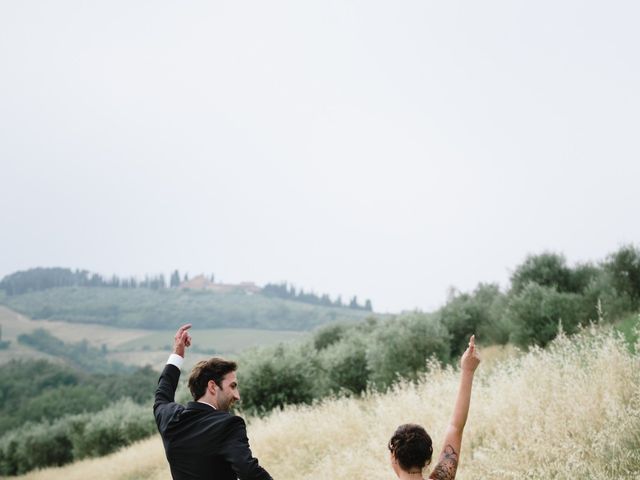 Il matrimonio di Nils e Kerstin a Bibbiano , Siena 34