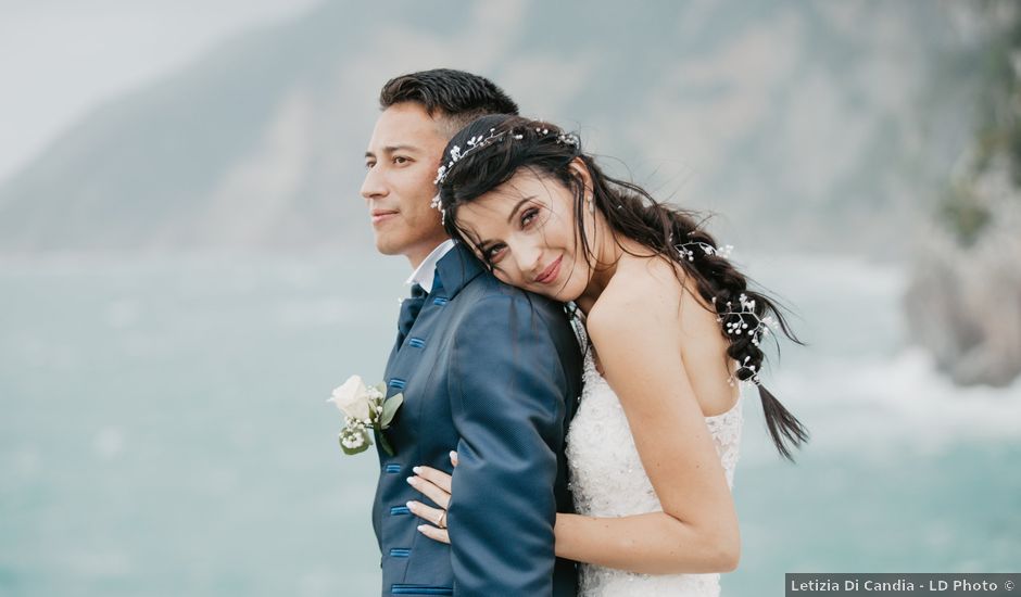 Il matrimonio di Mattia e Lidia a Portovenere, La Spezia