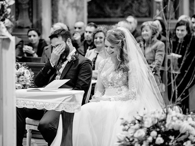 Il matrimonio di Davide e Elisa a Cantello, Varese 20