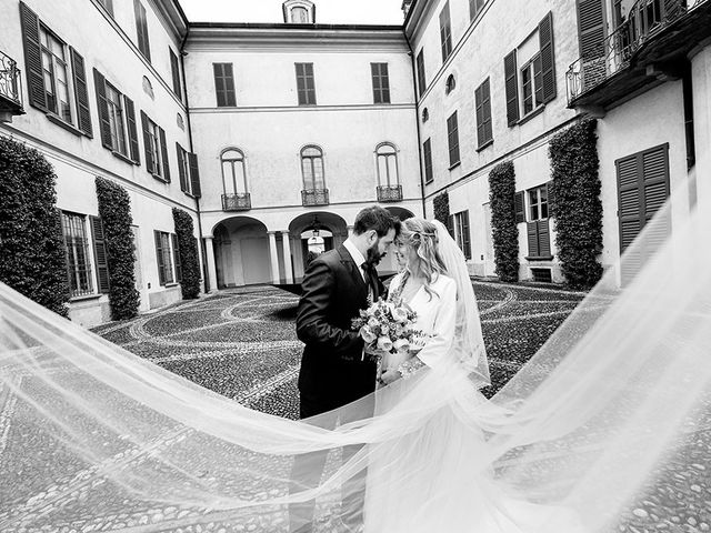 Il matrimonio di Davide e Elisa a Cantello, Varese 31