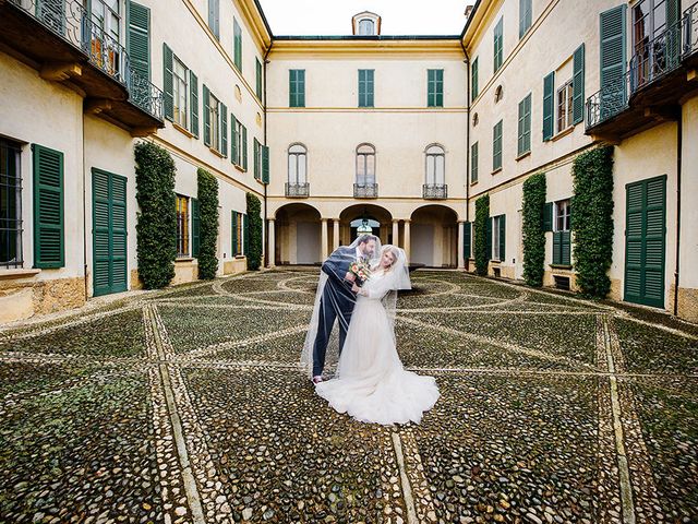 Il matrimonio di Davide e Elisa a Cantello, Varese 32