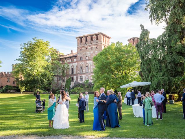 Il matrimonio di Fabrizio e Chiara a Piovera, Alessandria 93