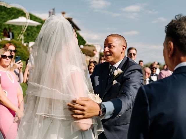 Il matrimonio di James e Loredana a Costermano, Verona 74