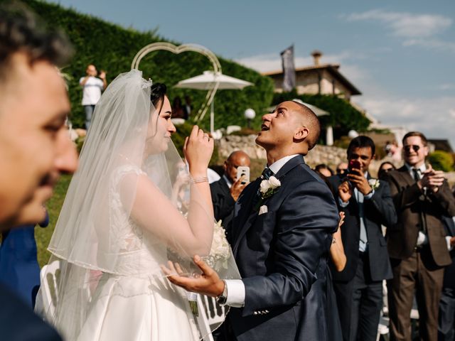 Il matrimonio di James e Loredana a Costermano, Verona 76