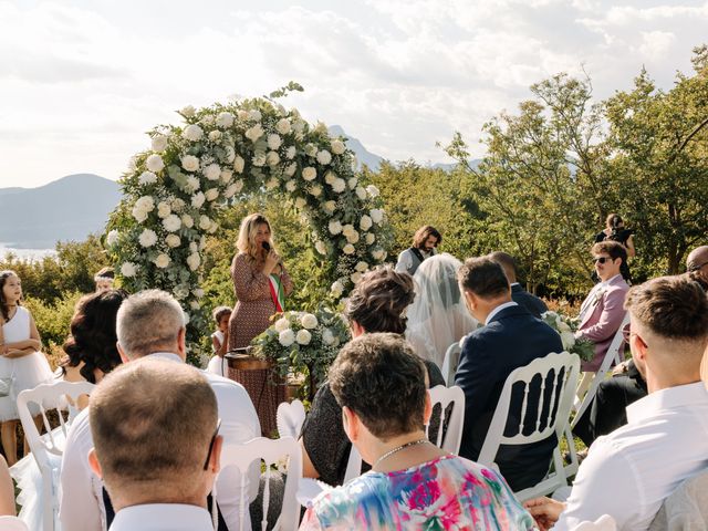 Il matrimonio di James e Loredana a Costermano, Verona 78