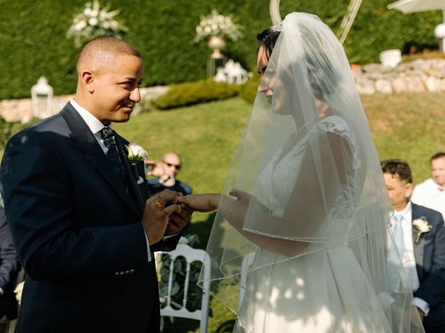 Il matrimonio di James e Loredana a Costermano, Verona 89