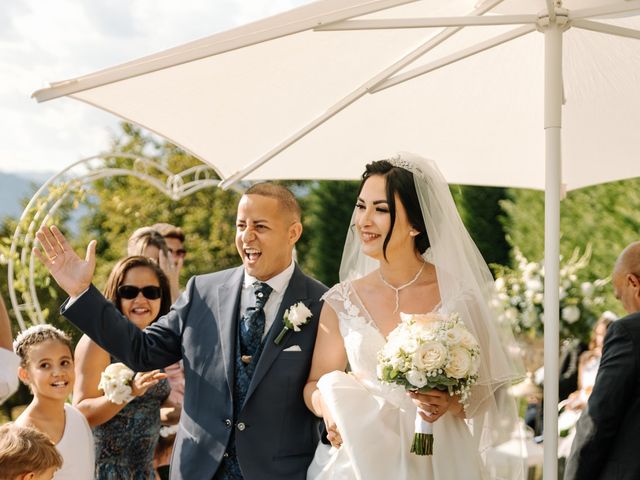 Il matrimonio di James e Loredana a Costermano, Verona 99