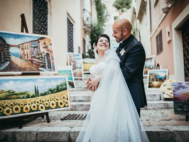 Il matrimonio di Antonio e Maria a Taormina, Messina 67